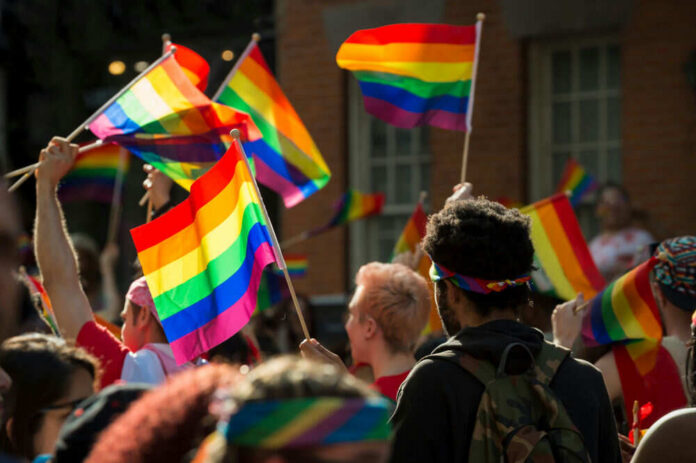 1099936808 Massive Pride Flag Sparks Federal Court Battle