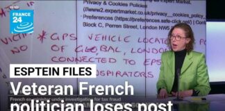 Epstein Files: Veteran French politician loses post over tax