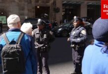 JUST IN: NYPD Seen Outside Grand Central Terminal