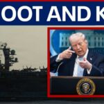 Trump orders navy to "shoot & kill" mine boats in the Strait of