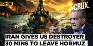 US 'Clearing' Hormuz Mines as Iran Claims Destroyer Turned