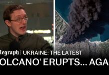 'Volcanic' Russian refinery blaze erupts again 'hours' after