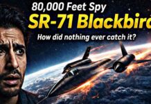 Why No One Could Catch the SR-71 Blackbird (80000 Feet