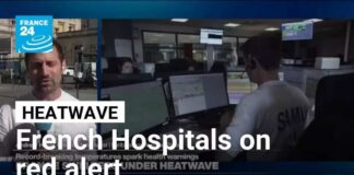 Hospitals on red alert as France sees hottest day ever • FRANCE 24 English