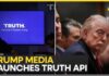 Trump's Truth Social Launches Truth API | Wall Street Gets Fastest Access To Market-Moving Posts