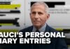 Dr. Fauci’s secret pandemic diary entries RELEASED ahead of Senate hearing