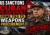 US sanctions Cuban military officials, firms tied to weapons procurement