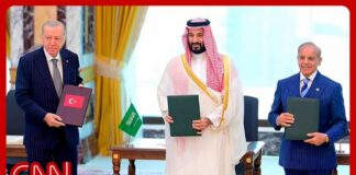 Saudi Arabia, Turkey & Pakistan sign NATO-style defense pact