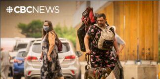 Inferno Empties Spokane — Thousands Flee