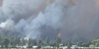 Eastern Washington fires have burned 600 structures and forced the evacuation of 5,000 homes