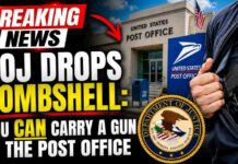 DOJ DROPS BOMBSHELL: You CAN Carry a Gun in the Post Office