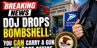 DOJ DROPS BOMBSHELL: You CAN Carry a Gun in the Post Office