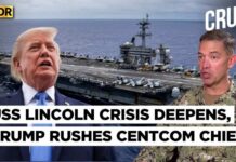CENTCOM Chief Visits USS Lincoln Amid Concerns For Troops, Trump's Carrier Redesign Under Fire | 4K