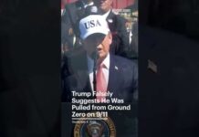 Trump Falsely Suggests He Was Pulled from Ground Zero on 9/11