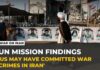 UN probe finds grounds to believe US committed war crimes in Iran