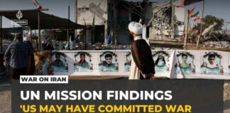 UN probe finds grounds to believe US committed war crimes in Iran