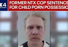 Former North Texas cop convicted of child porn possession