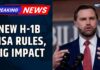 US Vice President Vance Defends Tougher H-1B Visa Regulations Amid Election Campaign