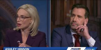 Hinson, Turek trade immigration attacks in first Senate debate